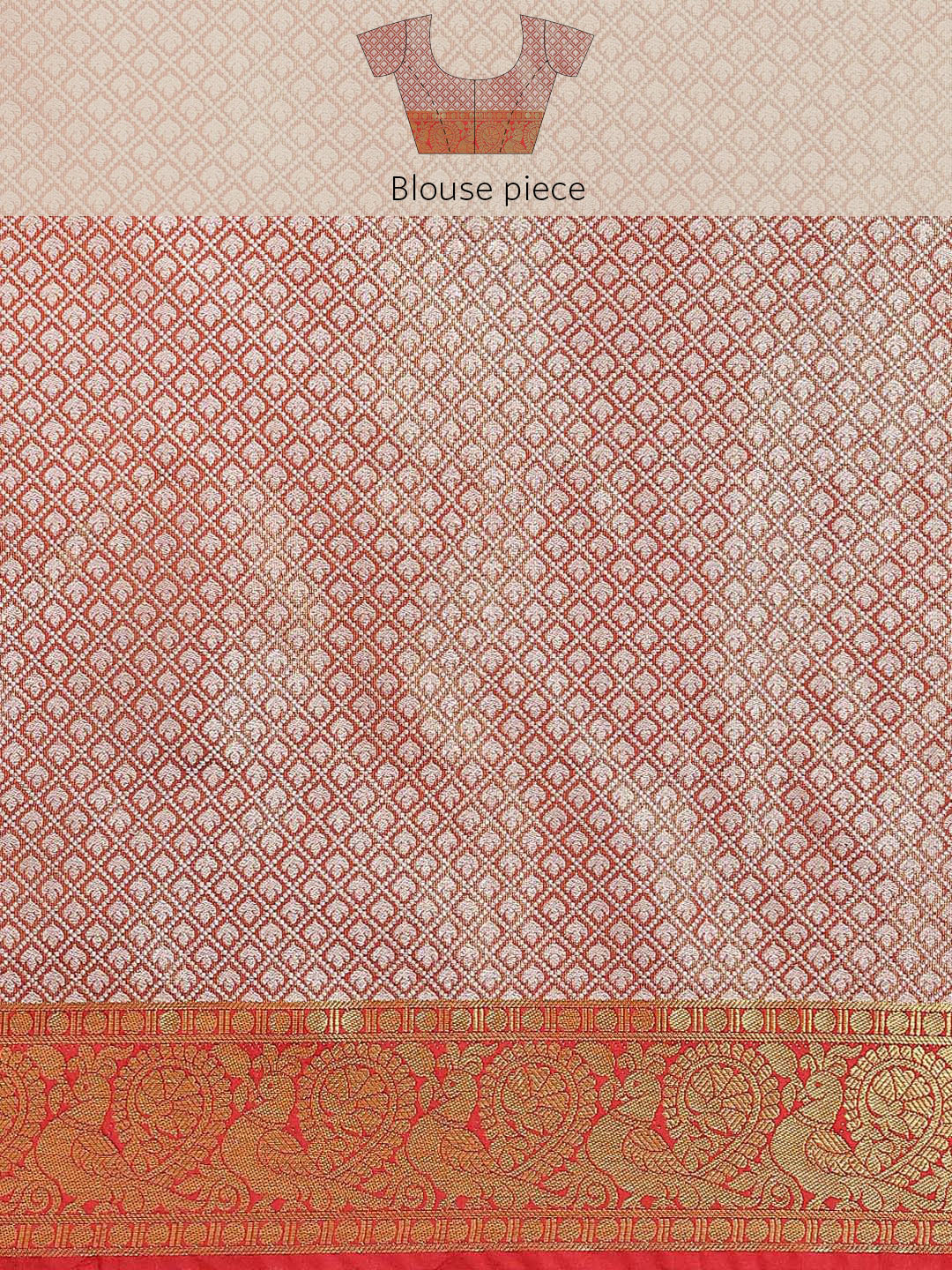 Ethnic Motifs Zari Woven Tissue Silk Saree