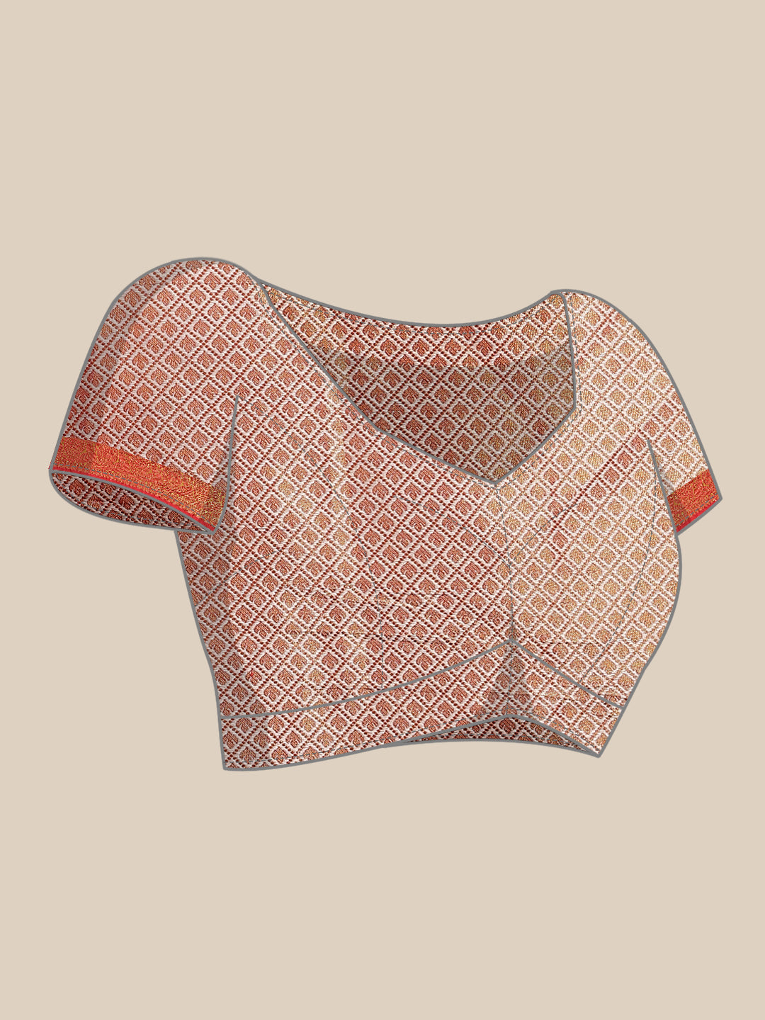 Ethnic Motifs Zari Woven Tissue Silk Saree