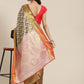 Ethnic Motifs Zari Woven Tissue Silk Saree
