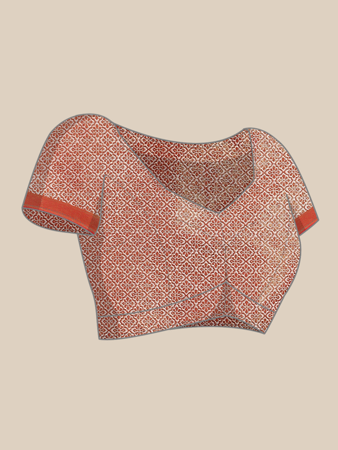 Ethnic Motifs Zari Woven Tissue Silk Saree