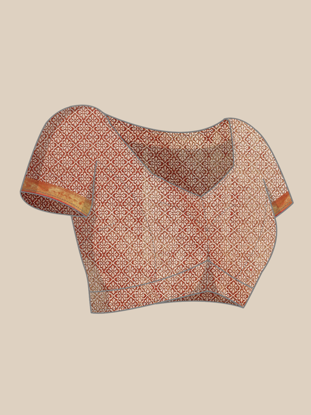 Ethnic Motifs Zari Woven Tissue Silk Saree