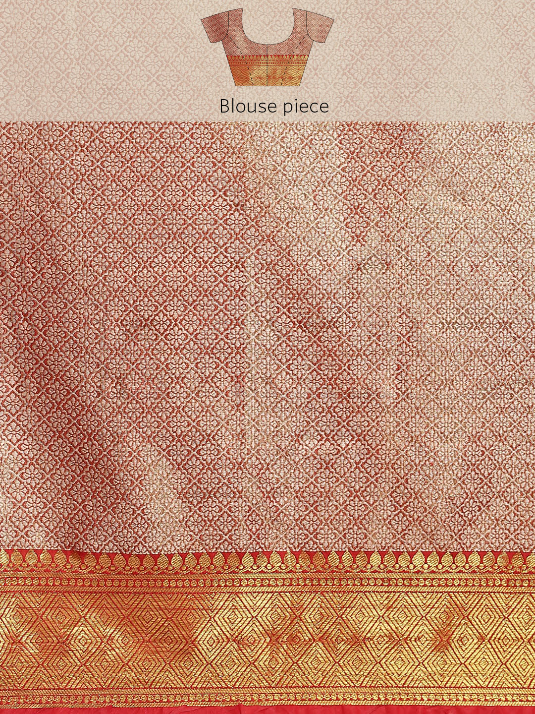 Ethnic Motifs Zari Woven Tissue Silk Saree