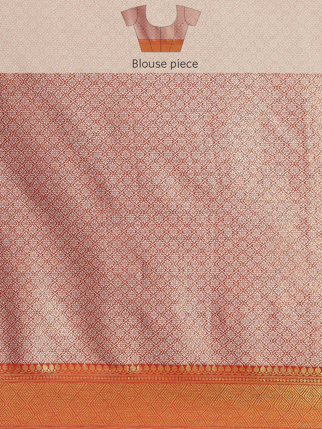 Ethnic Motifs Zari Woven Tissue Silk Saree