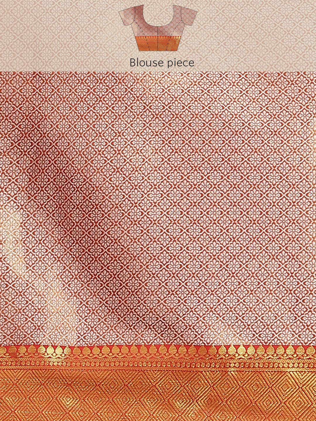 Ethnic Motifs Zari Woven Tissue Silk Saree