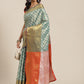 Ethnic Motifs Zari Woven Tissue Silk Saree