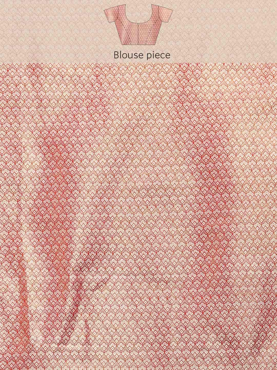 Ethnic Motifs Zari Woven Tissue Silk Saree