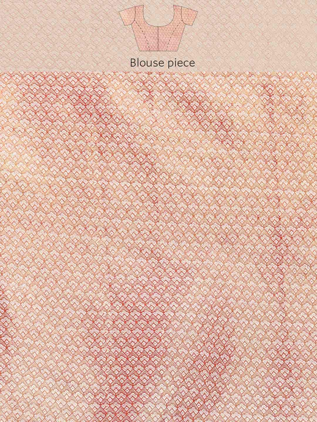 Ethnic Motifs Zari Woven Tissue Silk Saree