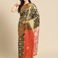 Ethnic Motifs Zari Woven Tissue Silk Saree