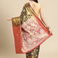 Ethnic Motifs Zari Woven Tissue Silk Saree