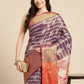 Ethnic Motifs Zari Woven Tissue Silk Saree