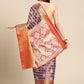 Ethnic Motifs Zari Woven Tissue Silk Saree