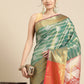 Ethnic Motifs Zari Woven Tissue Silk Saree