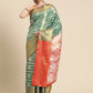 Ethnic Motifs Zari Woven Tissue Silk Saree
