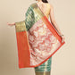 Ethnic Motifs Zari Woven Tissue Silk Saree
