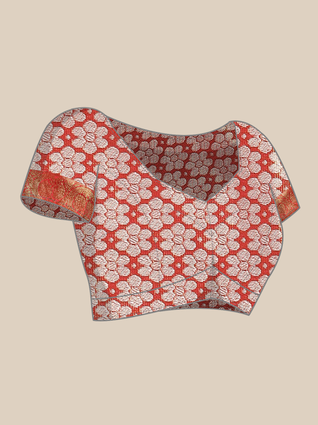 Ethnic Motifs Zari Woven Tissue Silk Saree