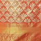 Women's Brocade Soft Silk Zari Woven Saree With Unstitched Blouse Piece