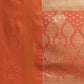 Women's Brocade Soft Silk Zari Woven Saree With Unstitched Blouse Piece
