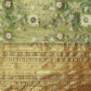 Women's Brocade Soft Silk Zari Woven Saree With Unstitched Blouse Piece