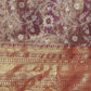Women's Brocade Soft Silk Zari Woven Saree With Unstitched Blouse Piece