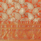 Women's Brocade Soft Silk Zari Woven Saree With Unstitched Blouse Piece