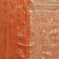 Women's Brocade Soft Silk Zari Woven Saree With Unstitched Blouse Piece