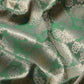 Women's Brocade Soft Silk Zari Woven Saree With Unstitched Blouse Piece
