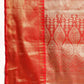 Women's Brocade Soft Silk Zari Woven Saree With Unstitched Blouse Piece