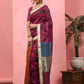Women Cotton Silk Zari Woven Saree