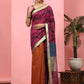 Women Cotton Silk Zari Woven Saree