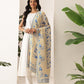 Digital Printed Kalamkari Dupatta Mul Cotton Fabric