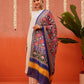 Traditional Ikkat Patola Printed Mul Cotton Dupatta