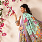 Pen Kalamkari Mul Cotton Digital Printed Dupatta