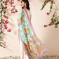 Pen Kalamkari Mul Cotton Digital Printed Dupatta