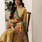 Digital Printed Kalamkari Dupatta Mul Cotton Fabric