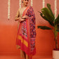 Traditional Ikkat Patola Printed Mul Cotton Dupatta