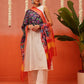 Traditional Ikkat Patola Printed Mul Cotton Dupatta