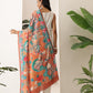 Digital Printed Kalamkari Dupatta Mul Cotton Fabric