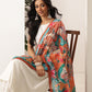 Digital Printed Kalamkari Dupatta Mul Cotton Fabric