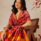 Traditional Double Ikkat Patola Dupatta With Tassels