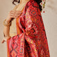 Traditional Double Ikkat Patola Dupatta With Tassels