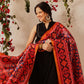 Traditional Double Ikkat Patola Dupatta With Tassels