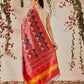 Traditional Double Ikkat Patola Dupatta With Tassels