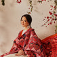 Traditional Double Ikkat Patola Dupatta With Tassels