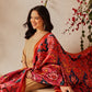 Traditional Double Ikkat Patola Dupatta With Tassels