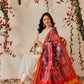 Traditional Double Ikkat Patola Dupatta With Tassels