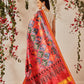 Traditional Double Ikkat Patola Dupatta With Tassels