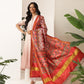 Traditional Double Ikkat Patola Dupatta With Tassels