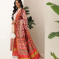 Traditional Double Ikkat Patola Dupatta With Tassels