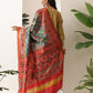 Traditional Double Ikkat Patola Dupatta With Tassels