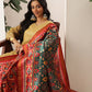 Traditional Double Ikkat Patola Dupatta With Tassels